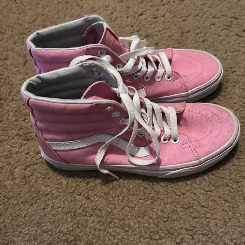 Vans pink sk8 highs